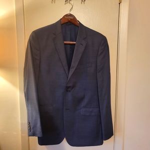 Ralph Lauren slim fit 40R suit jacket - Blue-Grey